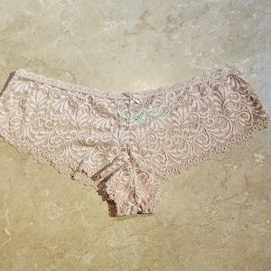 Honeydew Lace Cat Hipster Panty XL